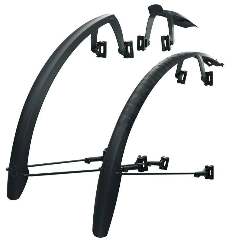 Clip-on bike fender set R-SUB